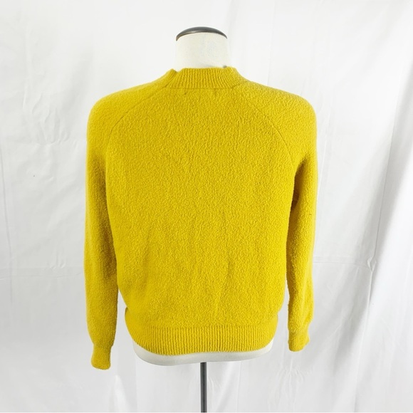 💛Magaschoni Mustard Yellow Textured Knit Sweater – Women’s Small💛 - Picture 4 of 6